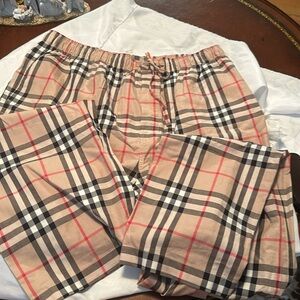 Burberry body sleep pants! Fabric feels like a dream!  A great gift for your man